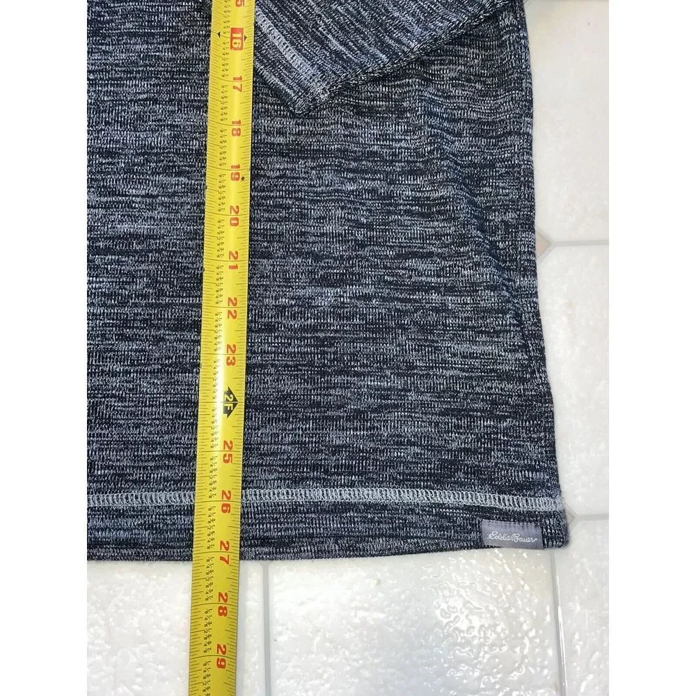 Eddie Bauer Sweater Pullover‎ 1/4 Zip Men's Size Medium Collared Light weight